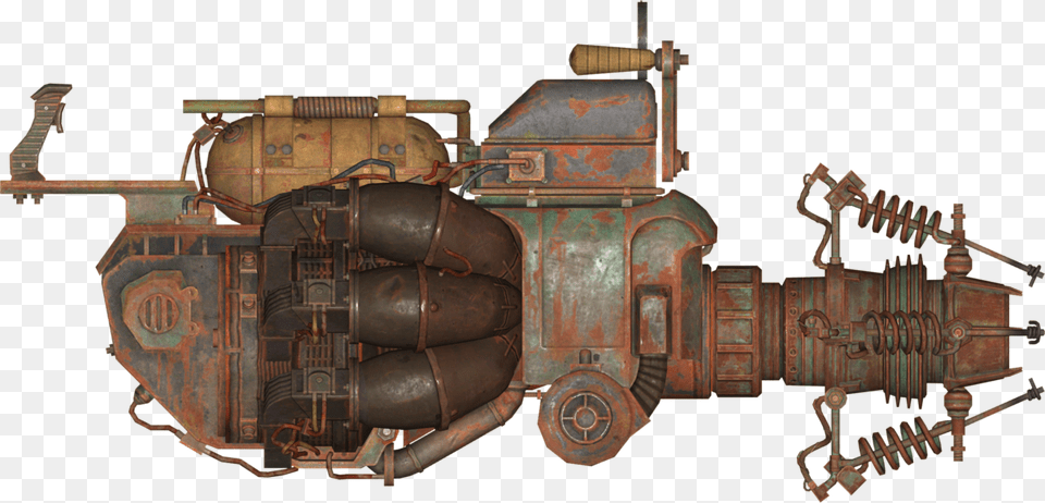 Fallout Junk Jet, Engine, Machine, Motor, Wheel Free Png