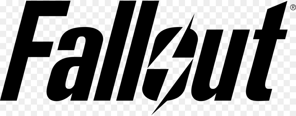 Fallout Logo, Gray Free Png