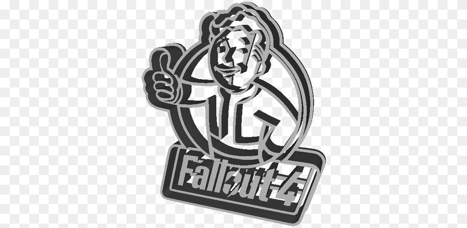 Fallout Logo Image Illustration, Electronics, Hardware, Face, Head Free Png