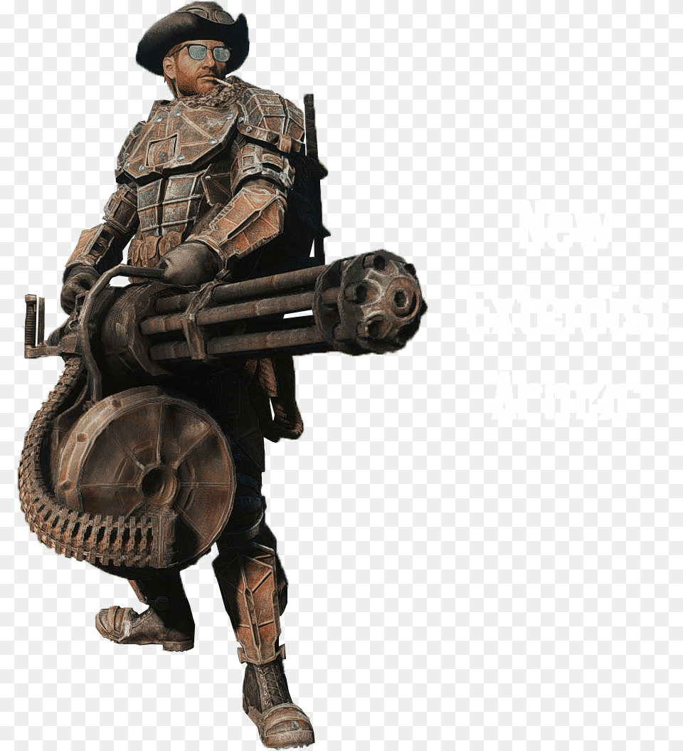 Fallout Minutemen Militarized Backpack Steampunk Soldiers The American Frontier, Adult, Male, Man, Person Free Transparent Png