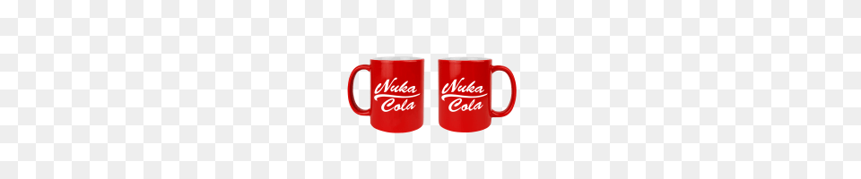 Fallout Mug Nuka Cola Red And White Mugs Glasses Accessories, Cup, Beverage, Coffee, Coffee Cup Png Image