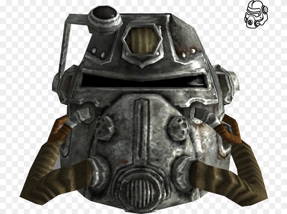Fallout New Vegas All Unique Armor Apparel Guide Vanilla T51b Power Armor Helmet, Adult, Male, Man, Person Free Transparent Png