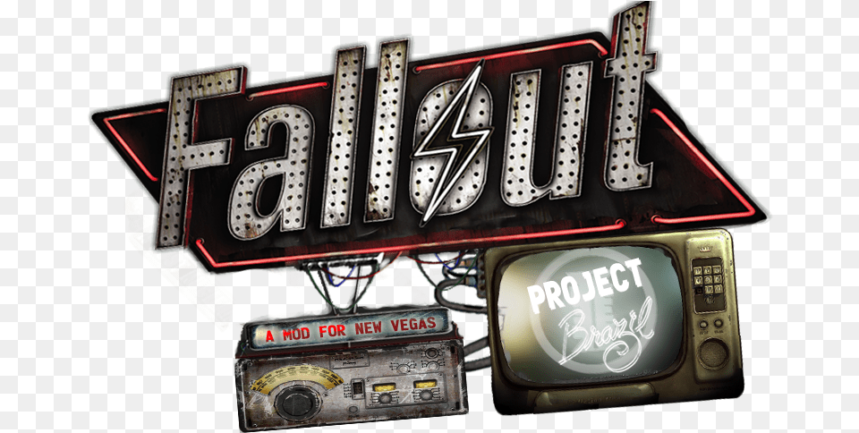 Fallout New Vegas Logo Fallout Project Brazil Logo, Computer Hardware, Electronics, Hardware, Monitor Png