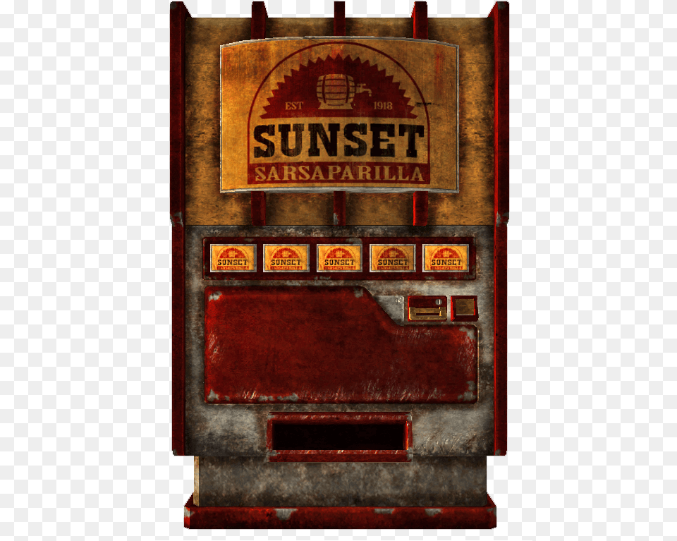 Fallout New Vegas Lucky 38 Billboard Picture Sunset Sarsaparilla Vending Machine, Mailbox, Gambling, Game, Slot Free Png Download