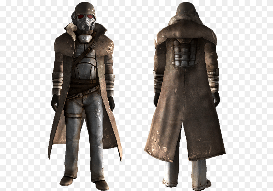 Fallout New Vegas Ncr Ranger Combat Armorpipboy 18 Fallout New Vegas Ranger Armor, Clothing, Coat, Adult, Male Free Png