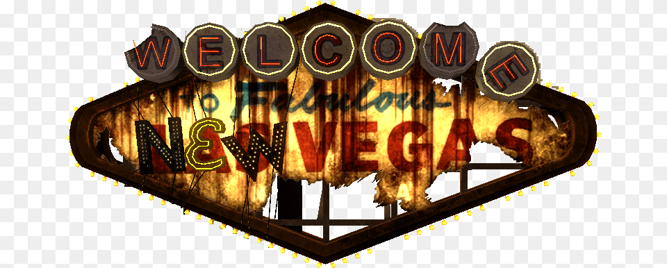 Fallout New Vegas Welcome, Logo, Symbol Png Image