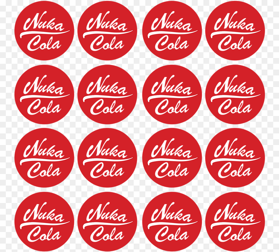 Fallout Nuka Cola Caps Logo, Beverage, Soda, Text, Coke Free Png Download