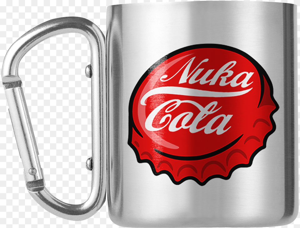 Fallout Nuka Cola Carabiner Mug Fallout Bottle Cap, Can, Tin, Beverage, Coke Free Png