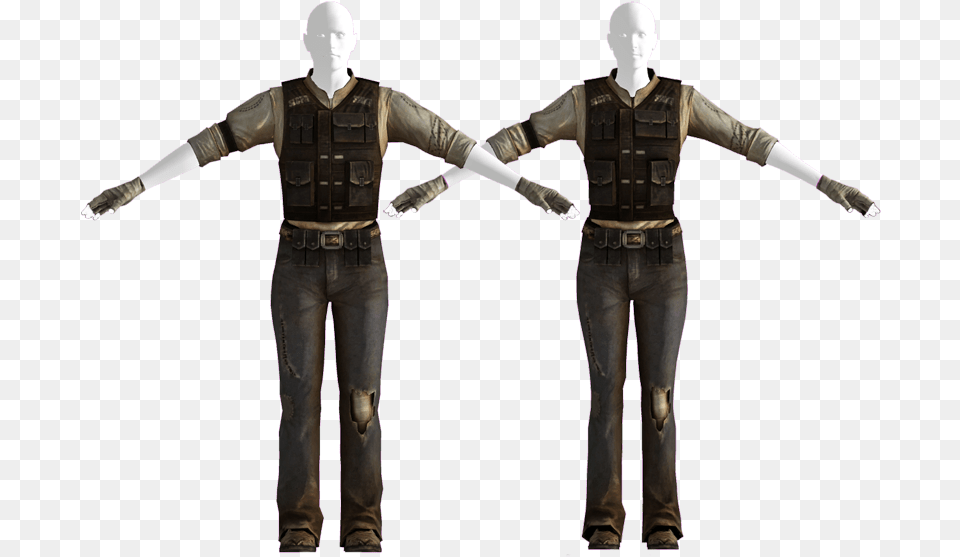 Fallout Nv Joshua Graham Armor, Vest, Clothing, Adult, Person Png