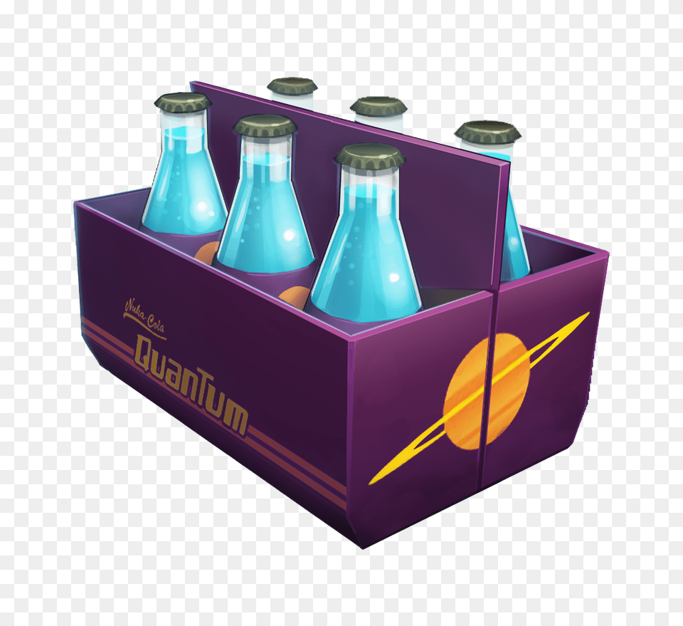 Fallout On Twitter Nuka Cola Quantum Aids In A Quick Vault, Bottle, Beverage, Pop Bottle, Soda Png