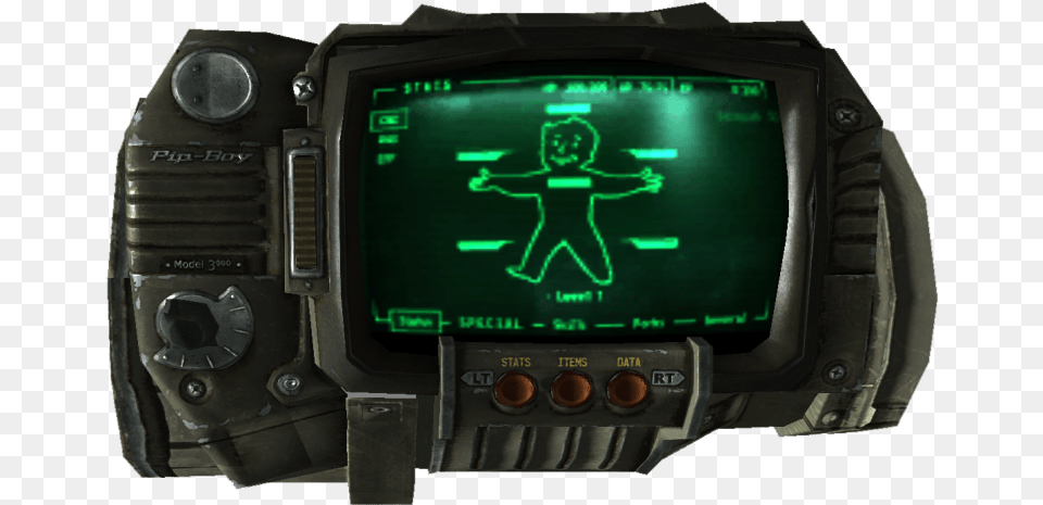 Fallout Pip Boy, Screen, Monitor, Hardware, Electronics Free Transparent Png