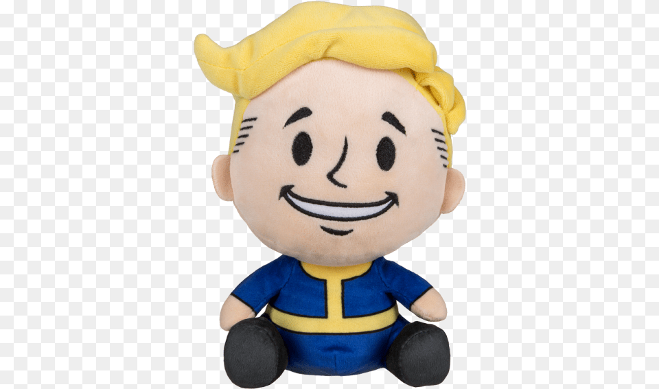 Fallout Plush Vault Boy Stubbins Fallout Toy Vault Boy, Teddy Bear, Doll Free Transparent Png