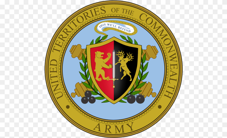 Fallout Seal Of The United States Army, Logo, Emblem, Symbol, Badge Png
