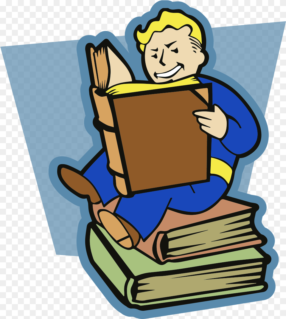 Fallout Shelter Clipart Download, Person, Reading, Face, Head Png