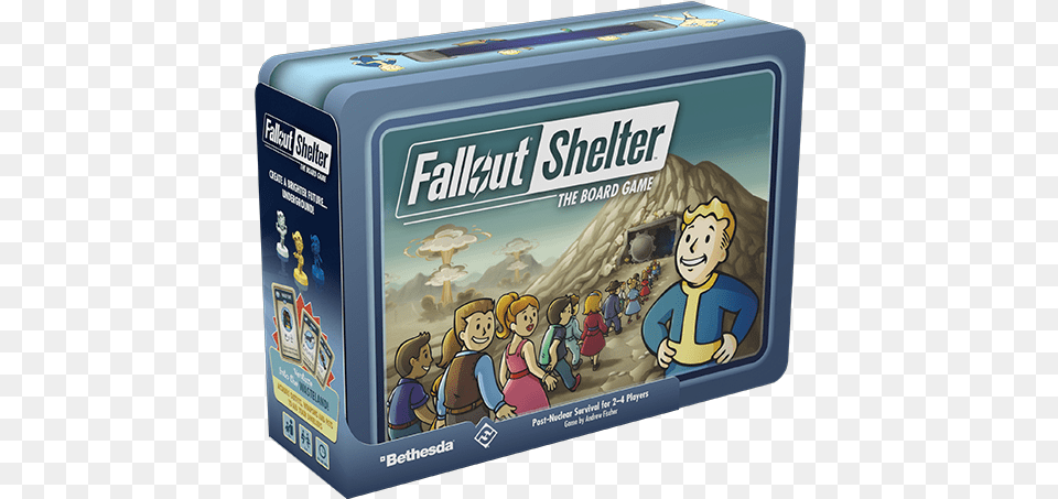 Fallout Shelter The Board Game Fantasy Flight Games Fantasy Flight Games Fallout Shelter, Baby, Person Free Png Download
