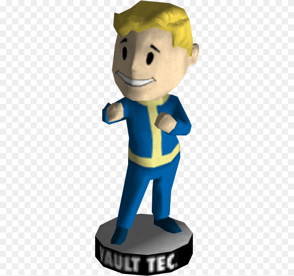 Fallout Small Guns Bobblehead, Figurine, Mascot, Baby, Person Png Image