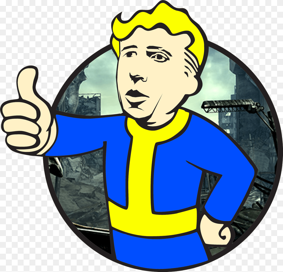 Fallout Thumbs Up Gif, Hand, Person, Body Part, Finger Png