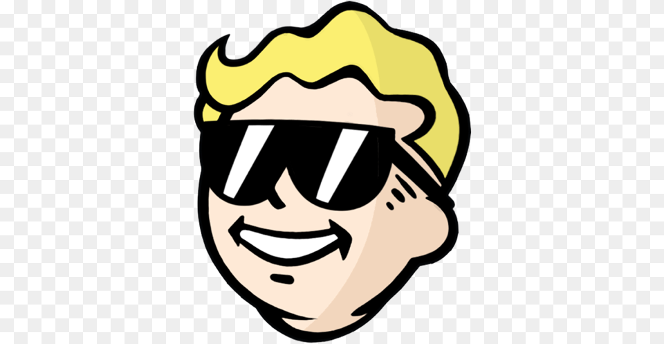 Fallout Transparent Image Fallout, Accessories, Sunglasses, Head, Person Free Png Download