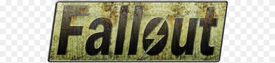Fallout Transparent Sticker Fallout Logo, Vehicle, Transportation, License Plate, Text Free Png