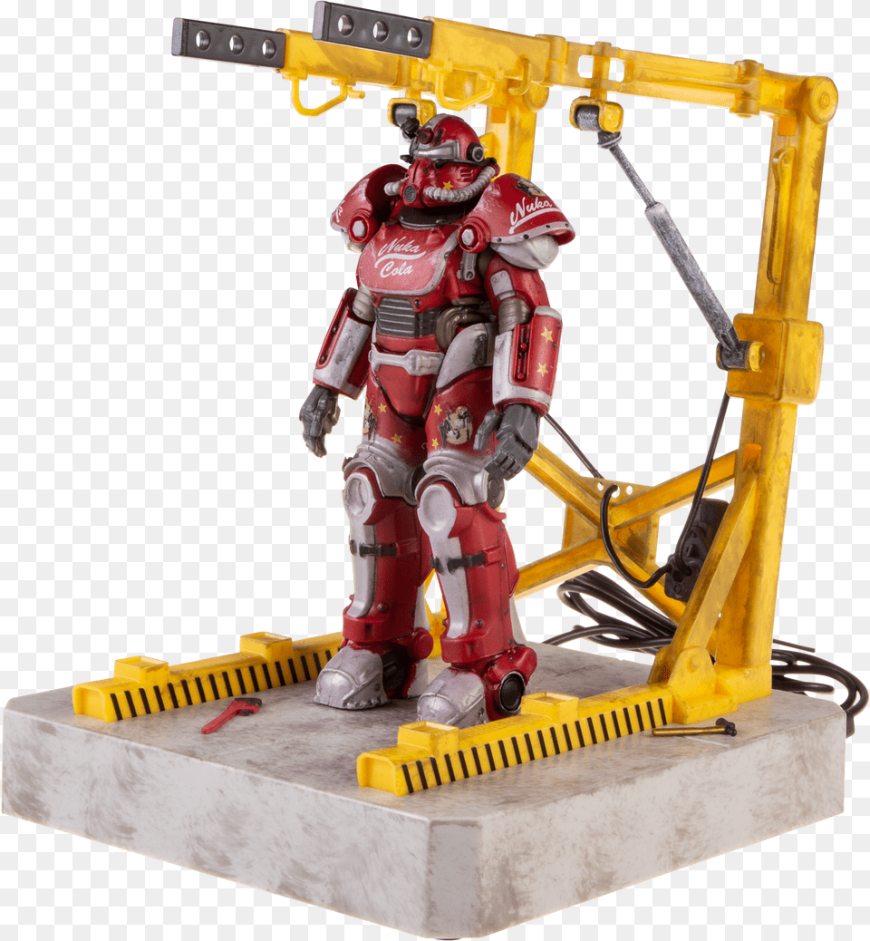 Fallout Usb Hub T 51b Nuka Cola Power Armor Fallout T51 Power Armor Amp Cradle 4 Port Usb Hub, Robot, Person Free Png Download