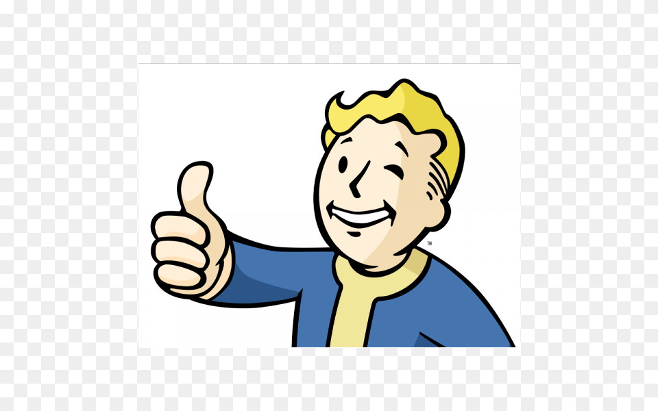Fallout Vault Boy Image, Body Part, Finger, Hand, Person Free Png