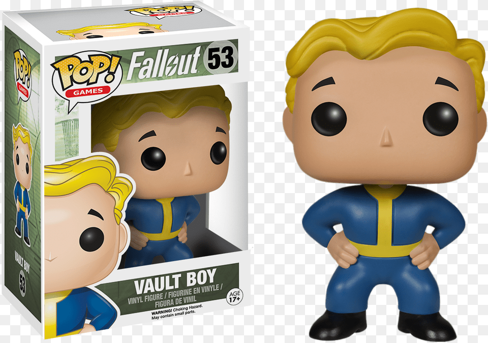 Fallout Vault Boy Pop, Toy, Figurine, Baby, Person Png Image