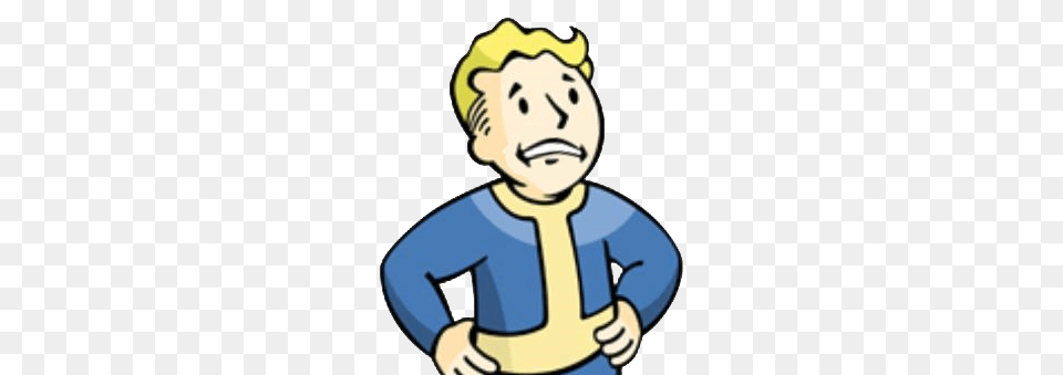 Fallout Vault Boy Sad Lans Soapbox, Baby, Person, Clothing, Hat Free Png Download