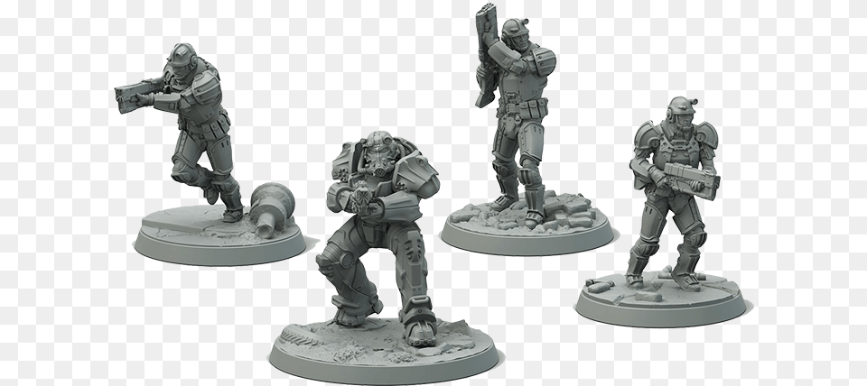 Fallout Wasteland Warfare Wave, Figurine, Adult, Male, Man Free Transparent Png
