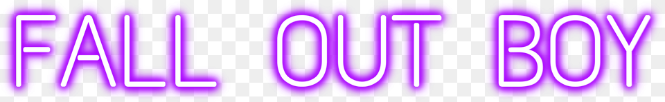 Falloutboy Fob Purple Neon Glow Aesthetic Patrickstump Graphics, Light Free Transparent Png
