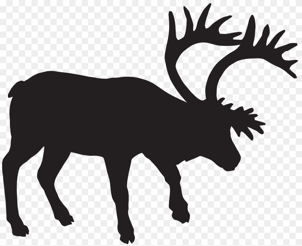 Fallow Deer Silhouette Clip Art Free Transparent Png