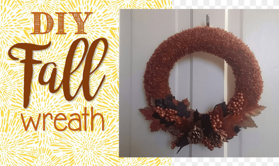 Fallwreathheader Calligraphy, Wreath Png