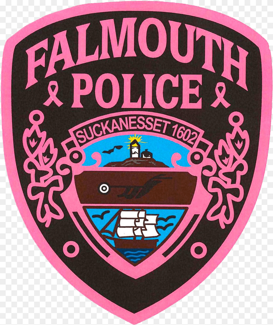 Falmouth Police Falmouth Police, Badge, Logo, Symbol, Person Png