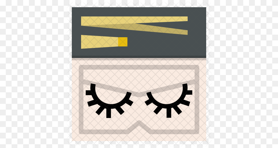 False Lashes Icon Smiley, Blackboard, Home Decor, Text Free Png Download