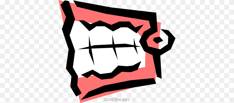 False Teeth Royalty Vector Clip Art Illustration, Body Part, Hand, Person, Fist Free Png Download
