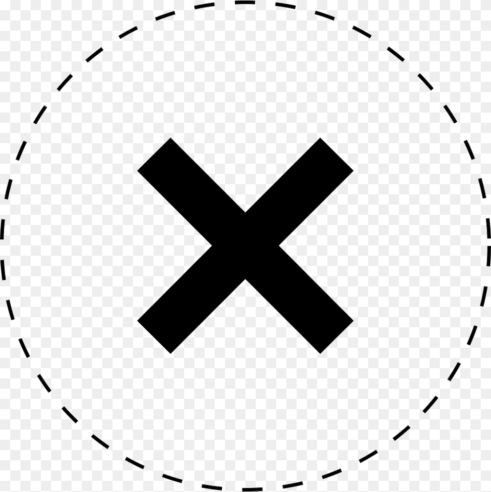 False User Experience Icon, Symbol, Cross Free Png