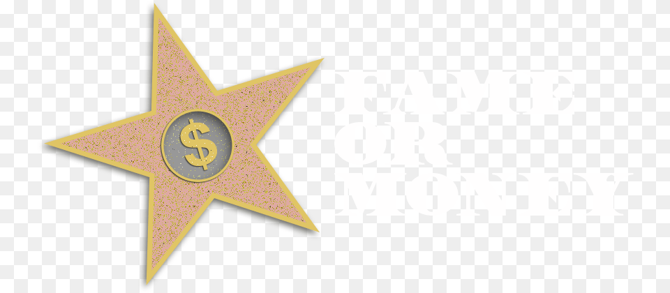 Fame Or Money Stella Mccartney Star White Bag, Star Symbol, Symbol Png Image