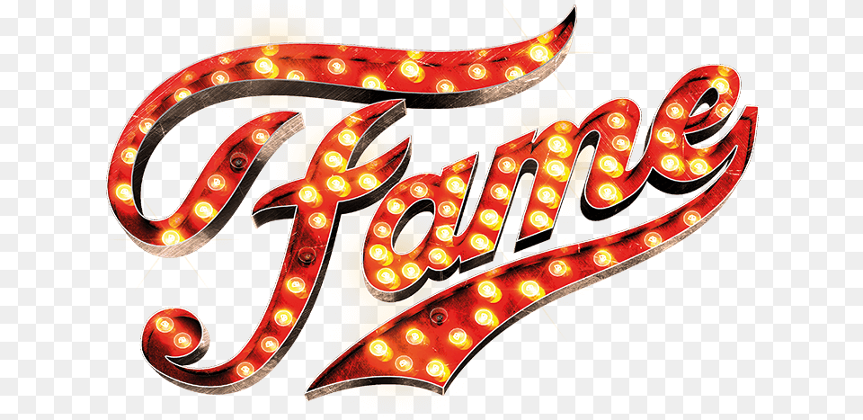Fame Picture Fame The Musical Logo, Light, Text, Device, Grass Free Transparent Png