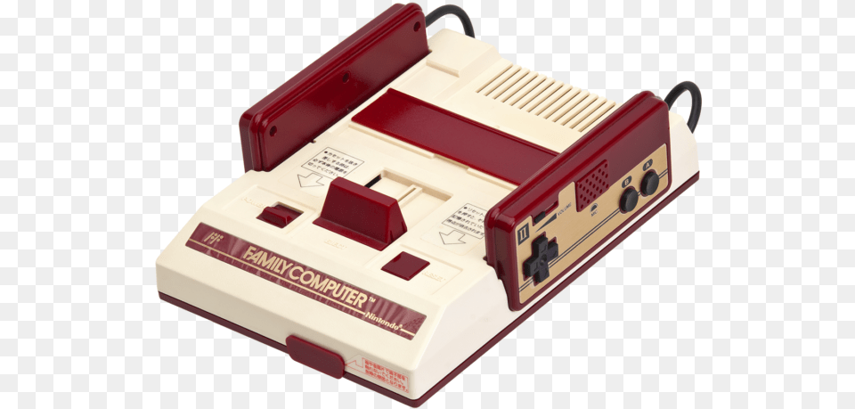 Famicom Console Compact Nintendo White And Red, Electronics, Dynamite, Weapon Free Png Download