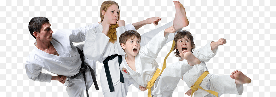 Famiily Martial Arts Family, Woman, Sport, Person, Martial Arts Png Image