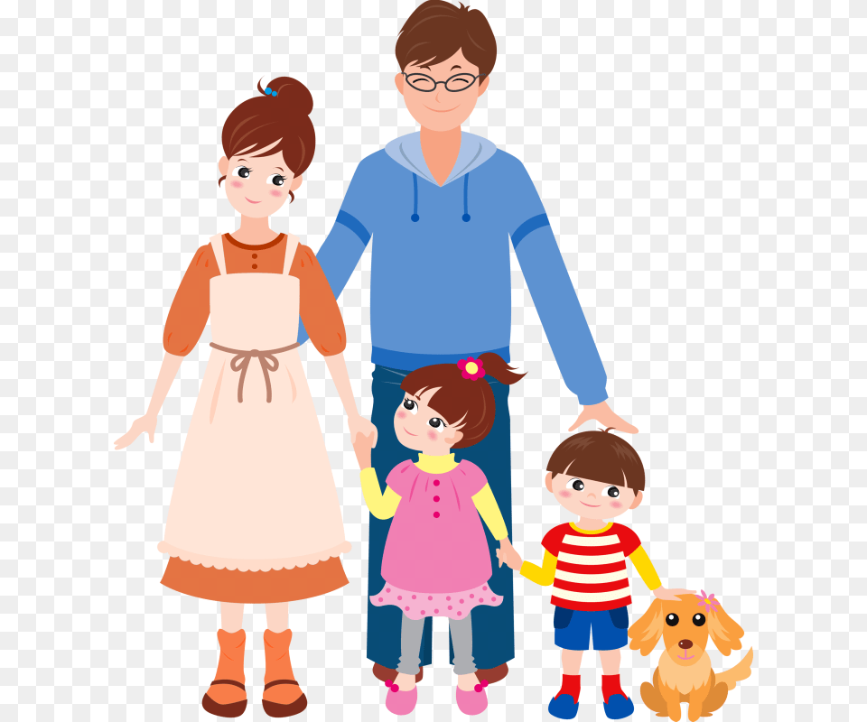 Familia Clip Art Corner Bookmarks, Person, Baby, Girl, Female Png