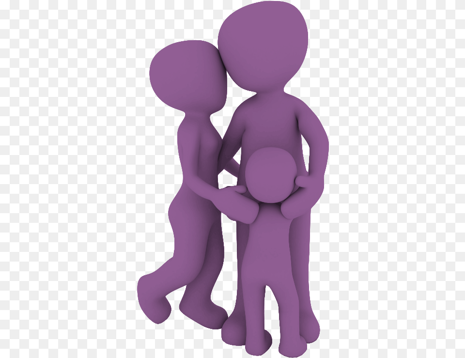 Familia Family 3d Icon, Alien, Purple, Baby, Person Free Png