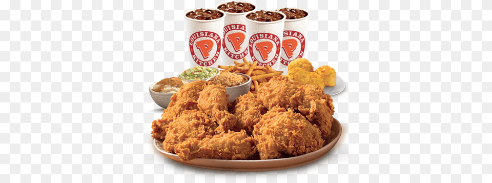 Familiares Popeyes Fried Chicken, Food, Fried Chicken, Cup, Nuggets Free Png Download