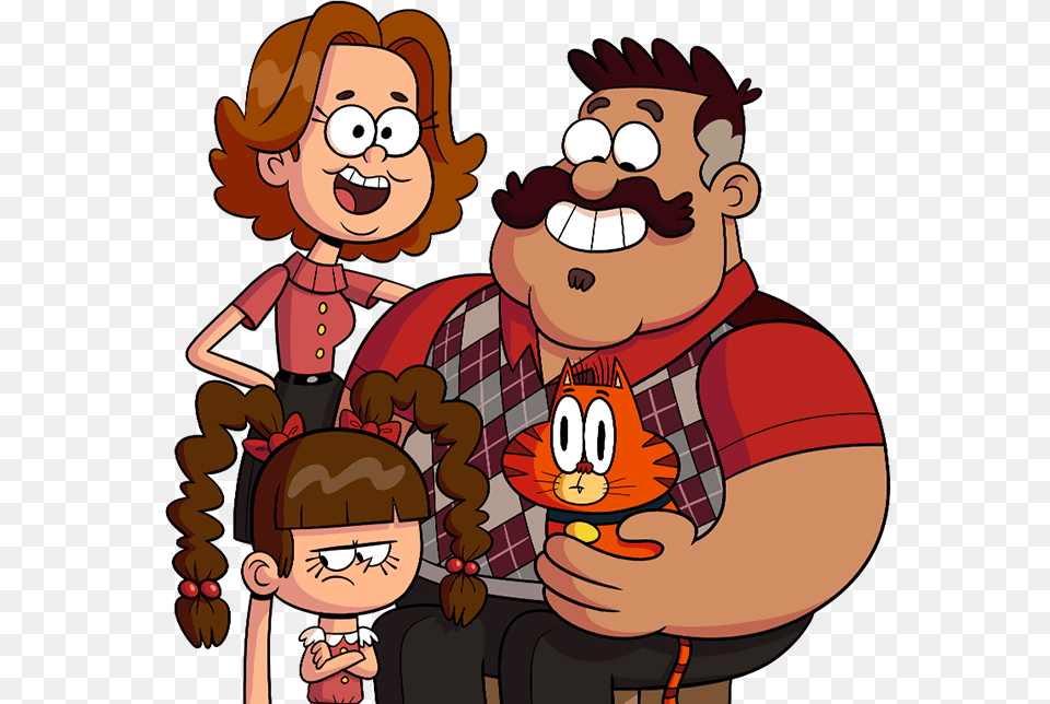 Families Clipart Puppet Cartoon, Book, Comics, Publication, Baby Free Png