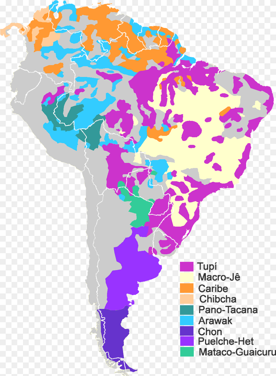 Families South America Native Map, Chart, Plot, Atlas, Diagram Free Png