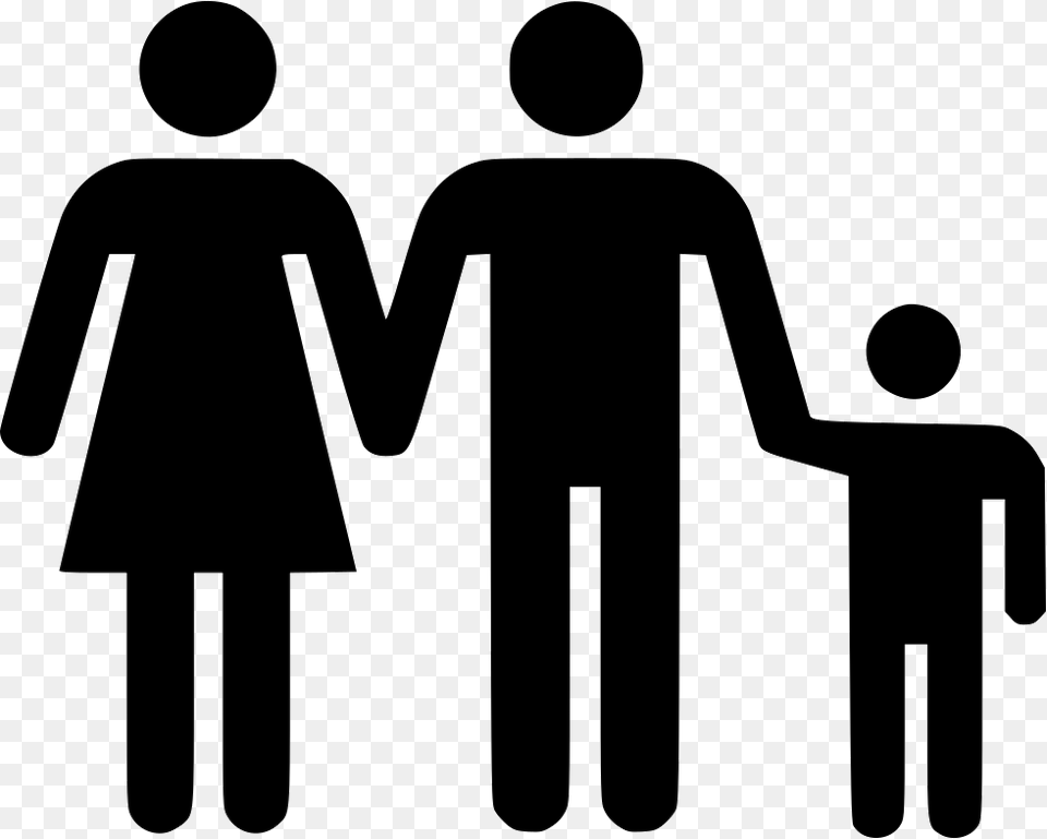 Family, Sign, Symbol, Silhouette Free Png