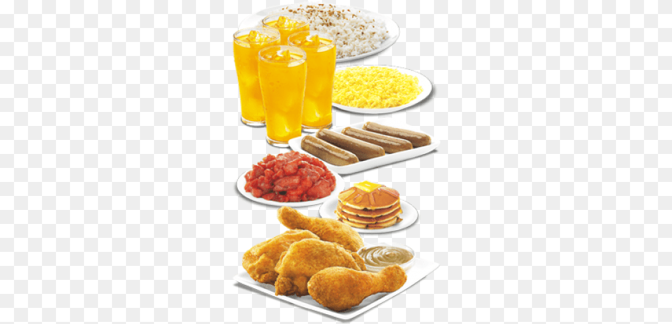 Family Am Bucket By Kfc Meal, Food, Lunch, Hot Dog, Fried Chicken Png