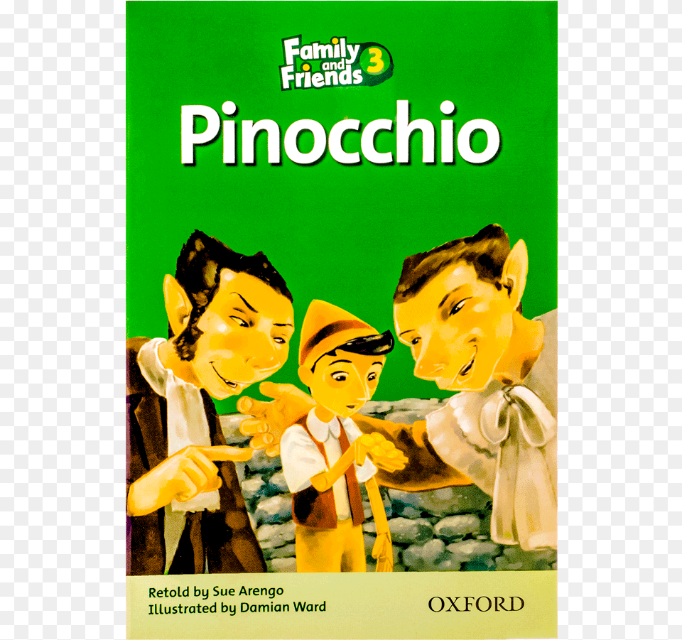 Family And Friends Readers Pinocchio Family And Friends, Advertisement, Poster, Adult, Publication Png