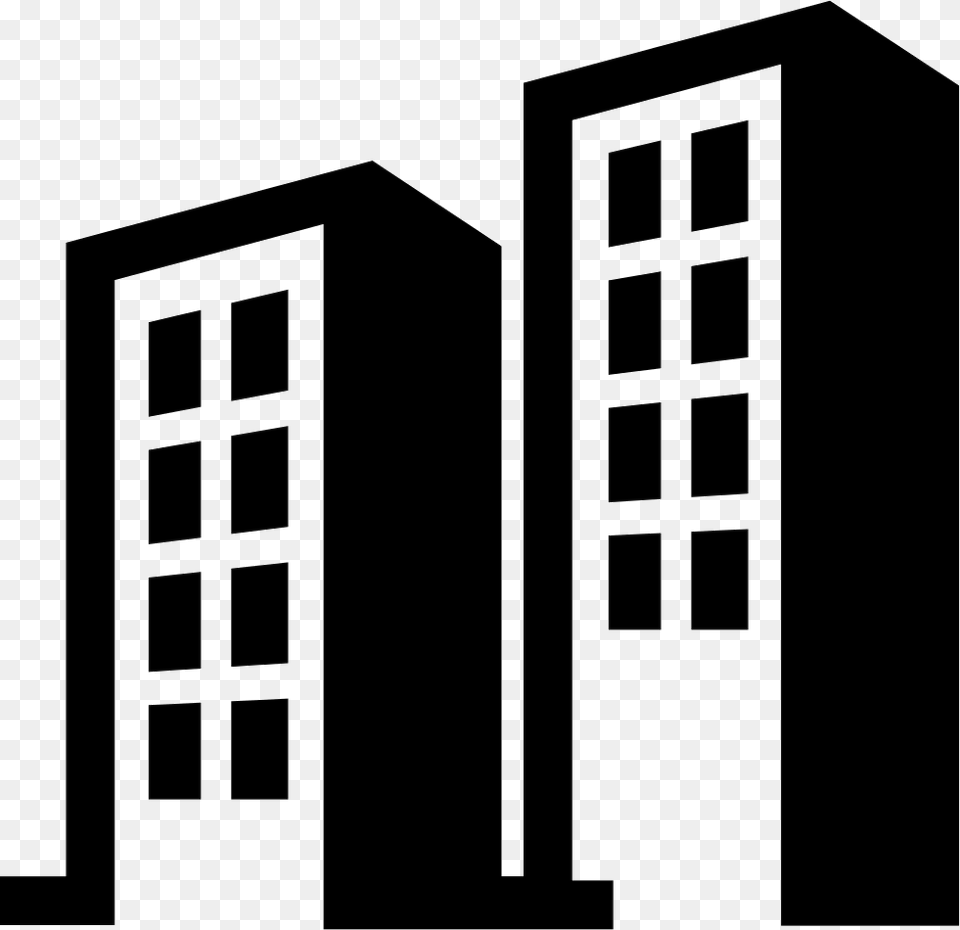 Family Apartment Icon, Stencil, City, Door, Architecture Free Transparent Png
