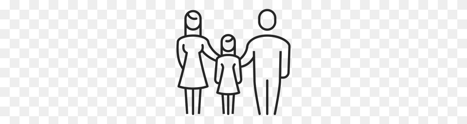 Family Beneath House Icon, Body Part, Hand, Person, E-scooter Png Image