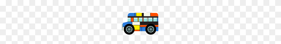 Family Bus Kart, Transportation, Vehicle, Machine, Wheel Png Image